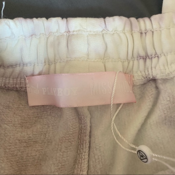 playboy x missguided tie-dye joggers - Picture 5 of 7